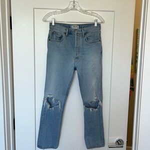 Agolde straight leg jeans